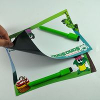 Aimants de réfrigérateur personnalisés promotionnels au design animal glamour - Aimants de réfrigérateur créatifs pour jeux, lettres de Bar Mitzvah, taille moyenne