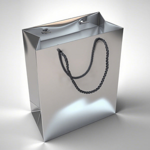 Bolsa de Embalaje para Pequeños Artículos de Belleza, Bolsa para Accesorios de Moda, Pedido Pequeño, Logotipo Personalizado, Bolsa Cosmética Plateada Metálica - Product Image 3