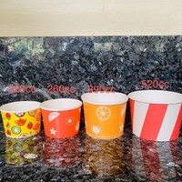 Récipients à emporter personnalisés pour restaurant nourriture soupe de riz bols à salade en carton biodégradables jetables en papier kraft avec couvercle