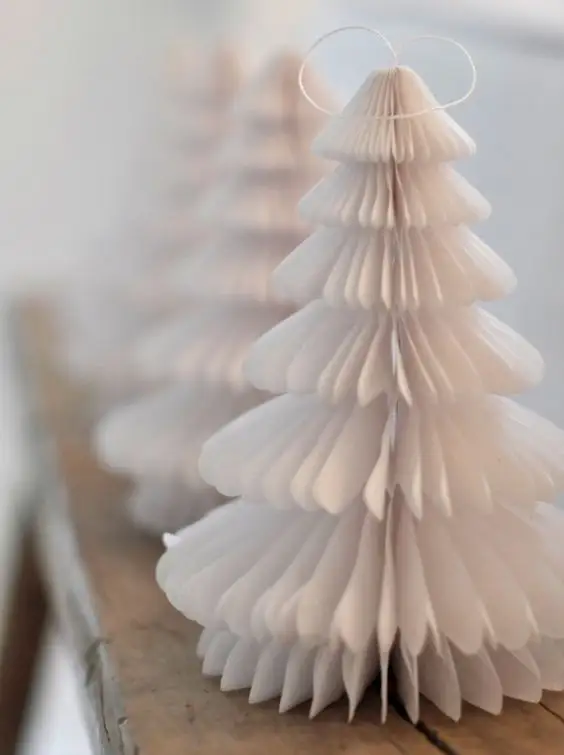 Xmas Boom Decoratie Kerstboom Opknoping Ornamenten Kerst Papier Honingraat Ornamenten