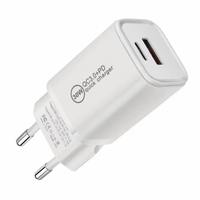 Chargeur mural USB Type-C GaN 30W personnalisé, PD QC3.0, charge rapide, adaptateur EU US UK pour téléphone portable, tablette, voyage
