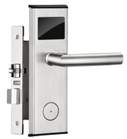 RF clé lecteur de carte rfid intelligent en bois porte serrures système sans clé électronique prix fabricant numérique intelligent porte hôtel serrure