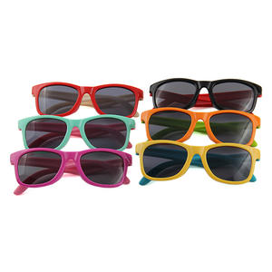 Lunettes de soleil pour enfants transfrontalières, monture carrée, silicone, verres polarisés TAC UV400, protection solaire unisexe, mode voyage - Product Image 4