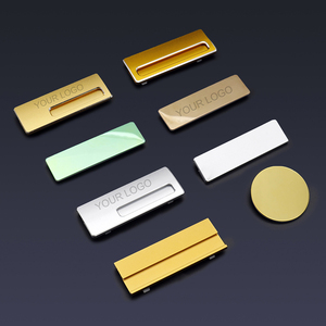 Tiêu chuẩn từ 45x13mm tái sử dụng tên huy hiệu nút nam châm hình dạng từ ID tag tên tag huy hiệu - Product Image 3