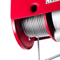 Mini-treuil électrique PA250 à câble métallique pour travaux de construction