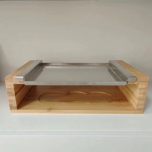 Vente en gros <span class=keywords><strong>de</strong></span> plaque <span class=keywords><strong>de</strong></span> <span class=keywords><strong>lave</strong></span> volcanique <span class=keywords><strong>de</strong></span> bonne qualité pour steak <span class=keywords><strong>de</strong></span> boeuf avec <span class=keywords><strong>plateau</strong></span> en acier inoxydable et bambou naturel respectueux <span class=keywords><strong>de</strong></span> l'environnement - Product Image 4