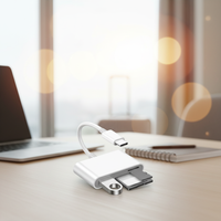Adaptateur Lecteur de Carte SD USB-C (pour iPhone 17/16/Air/Pro/Max MacBook iPad PC)