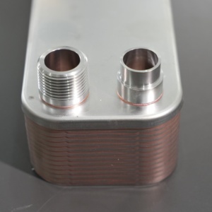 เครื่องแลกเปลี่ยนความร้อนแบบแผ่น RIYI ผลิตตามสั่ง ทำจากสแตนเลส 316L/ไทเทเนียม ทนการกัดกร่อน ใช้สำหรับระบายความร้อนด้วยน้ำทะเล เหมาะสำหรับใช้ในเรือ (<span class=keywords><strong>PHE</strong></span>) - Product Image 3