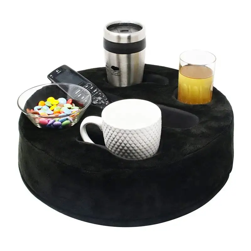 Pillow Cup Holder Cup Cozy Deluxe Functional Cushion Bathtub Pillow Couch Cup Holder