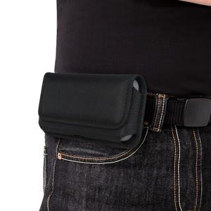 Étui magnétique vertical en nylon pour iPhone, étui de transport pour téléphone portable avec clip ceinture, <span class=keywords><strong>pochette</strong></span> pour <span class=keywords><strong>Samsung</strong></span> S24 S25 A51 S20 <span class=keywords><strong>S10e</strong></span> A20 - Product Image 6