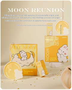 Incienso de Yeso para Coche con Aromaterapia, Caja de Regalo Colgante, Piedra de Incienso de Larga Duración, Piezas de Incienso de Conejo Lunar, Aromaterapia de Medio Otoño - Product Image 1