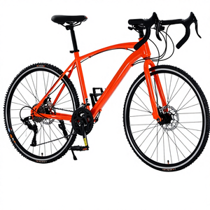 Vélo de route en acier à haute teneur en carbone 700C 21 vitesses 30 vitesses <span class=keywords><strong>Frein</strong></span> à disque double Charge de 150 kg Vélo de <span class=keywords><strong>course</strong></span> pour adultes Vélo de route Vélo pour hommes - Product Image 5