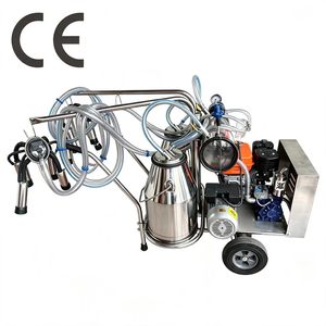 Pompe à vide rotative huile-électrique à <span class=keywords><strong>prix</strong></span> d'usine, machine à traire portable, unité <span class=keywords><strong>de</strong></span> traie facile à utiliser - Product Image 2
