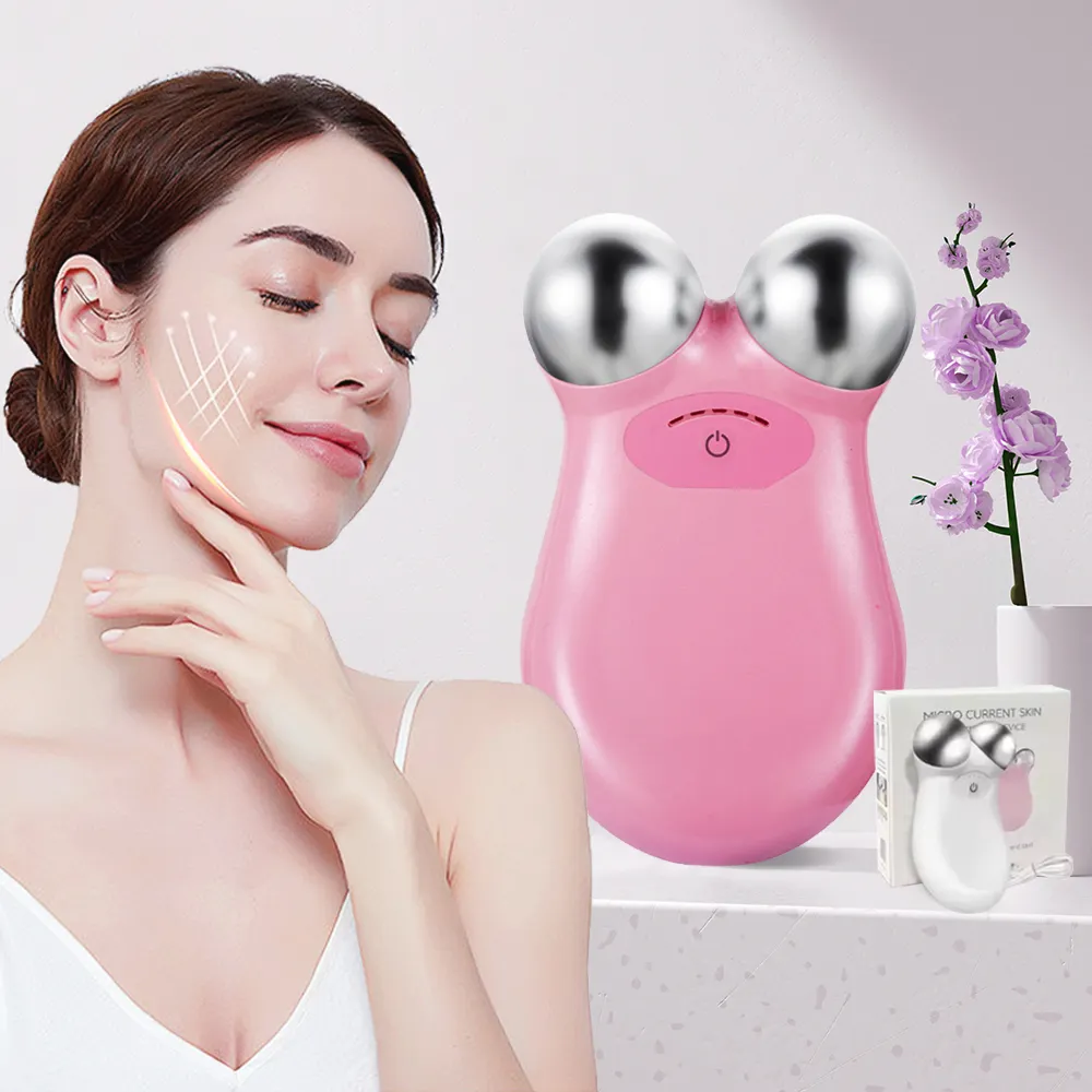 Face Lifting Apparaat Bedrijven En Liften Huid Gezicht Massager Huidverzorging Tool Nek Gezicht Schoonheid Apparaat Kleurrijke Led Foton Therapie