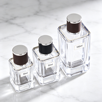 Flacon de parfum de haute qualité, flacon de parfum en verre pour homme et femme avec boîte, flacons de parfum personnalisés avec logo