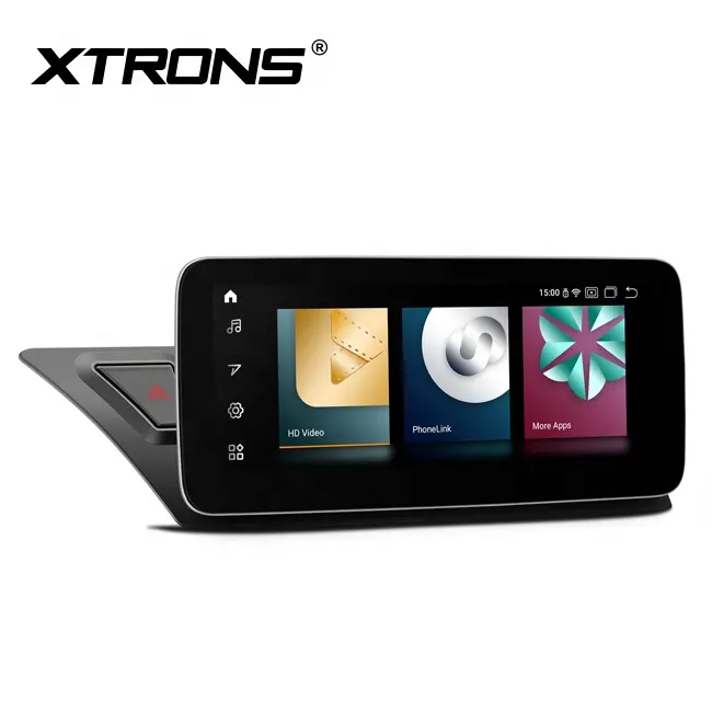 Xtrons 10.25インチandroidのカーステレオオーディオプレーヤーメディアシステムアウディA4 A5 2009-2016左ドライブ