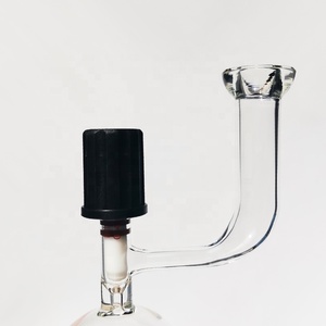 Flacon Schlenk <span class=keywords><strong>en</strong></span> <span class=keywords><strong>verre</strong></span> borosilicaté à fond rond à paroi épaisse avec bras latéral et joint à bride, personnalisé pour laboratoire, par CS Labglass - Product Image 2