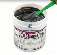 Pâte thermique conductrice en silicone 5.0 W/m K haute performance pour CPU, GPU, ASIC – Flacon seringue