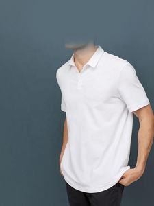 Camiseta de Manga Corta Personalizada de Alta Calidad para Hombre, 100% Algodón, Antiarrugas, Tejido de Punto, Estampado en Serigrafía, Diseño Sólido, para Exteriores - Product Image 5