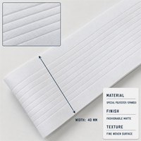 Bande élastique côtelée en polyester/nylon de couleur unie, résistante aux déchirures, certifiée GRS et OEKO-TEX, directement de l'usine Aoya