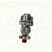Connecteur circulaire d'aviation à 4 broches XCG18T4K1P1N & XCG18F4Z1D1N, paire de raccordement, ensemble d'interconnexion électrique industrielle