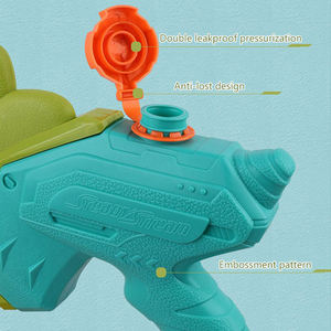 Pistola de agua de <span class=keywords><strong>dinosaurio</strong></span> barata, juguete de plástico para niños, pistola de agua de batalla con capacidad Ultra grande, juego de agua de juguete de verano para niños - Product Image 5