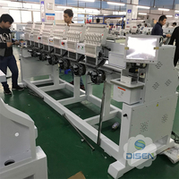 Máquina de Bordar Computarizada Tajima de 6 Cabezas, Alta Velocidad y Alta Precisión, con Motor, para Uso Doméstico, Nueva