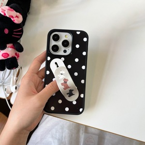 Funda Protectora para Teléfono con Diseño de Perro con Puntos Lindos para iPhone 16 Pro Max 15 14 13, para Chicas - Product Image 1