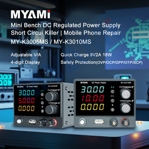 Myami แหล่งจ่ายไฟ5A 300W แบบม้านั่งปรับได้ DC <span class=keywords><strong>30V</strong></span> <span class=keywords><strong>10A</strong></span> สำหรับการทดสอบในห้องปฏิบัติการ/การซ่อมอิเล็กทรอนิกส์/ซ่อมโทรศัพท์มือถือ - Product Image 2