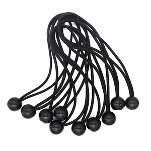 Corde <span class=keywords><strong>élastique</strong></span> noire de 4mm, cordon <span class=keywords><strong>élastique</strong></span>, corde de choc <span class=keywords><strong>élastique</strong></span>, corde <span class=keywords><strong>élastique</strong></span> noire, bâche d'arrimage, Offres Spéciales - Product Image 1