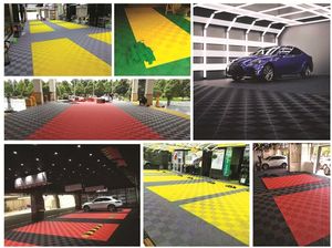 Lavage des sols de voitures Carreaux en plastique durables 40*40*2.0 pour le lavage de voitures pour les grilles de détail de garage et d'atelier - Product Image 2