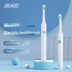 Cepillo de Dientes Eléctrico Sónico Seago OEM, Económico y Elegante para Adultos, 40,000 Pulsaciones por Minuto, IPX7, 2 Baterías con Duración de 90 Días - Product Image 1