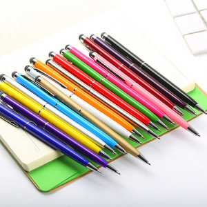 2 in 1 Slim Metal Ballpoint <b>Pen</b> Capacitive Touch Screen Hotel Promotional <b>Gift</b> - Product Image 3