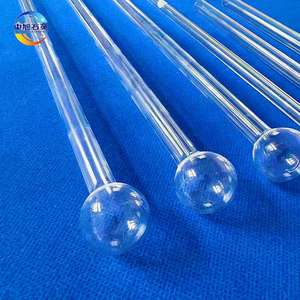 पिघला हुआ सिलिकॉन क्वार्ट्ज बल्ब ट्यूब क्वार्ट्ज लैंप बल्ब-अर्धचालक ऑप्टोइलेक्ट्रॉनिक्स में उपयोग किया जाता है - Product Image 1