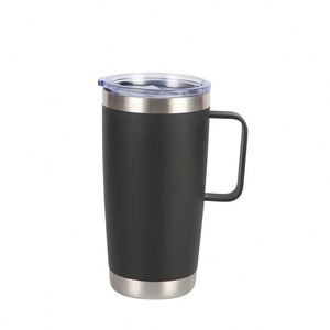 Mug de voyage en acier inoxydable 20 oz, réutilisable, accessoires de bar, ensemble de gobelets 20 oz pas cher, ASM26 - Product Image 3
