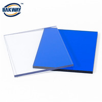 Feuille de toiture en verre polycarbonate transparent de 15mm d'épaisseur