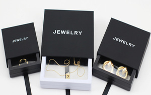 In Stock 3d Packaging Gift Luxury Transparent Display Bracelet Necklace <strong>clear</strong> Window logo Custom <strong>Jewelry</strong> Packaging <strong>Box</strong> - Product Image 5