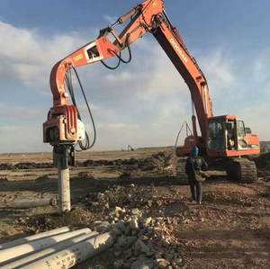 Alat Pemasang Tiang Pancang/Vibratory <span class=keywords><strong>Sheet</strong></span> <span class=keywords><strong>Pile</strong></span> untuk Excavator Kecil - Product Image 6