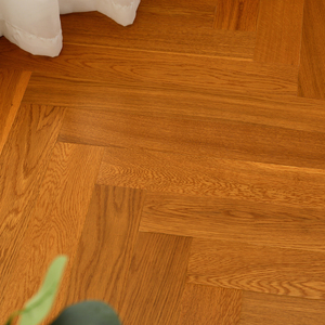 Suelo de Madera de Abedul con Núcleo de Caoba de 3 mm, Diseño en Espiga, ENF, Moderno, Ecológico, Calefacción por Suelo Radiante, Venta Directa de Fábrica Nanxun, Uso Doméstico - Product Image 5