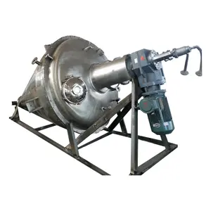 Best sale single cone dryer 1000L Vertical rotari conical screw belt vacuum Drying equipment for food Battery Chemical API