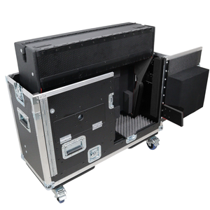 X-BASON fabbrica Hyd Raulic Lift Case per Pre Sonus <span class=keywords><strong>StudioLive</strong></span> 32C mixer Flip-Ready facile da ritrarre di alta qualità - Product Image 1