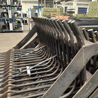Structure de cadre de soudage usinée CNC en acier inoxydable avec brochage pour machines de construction, personnalisation OEM