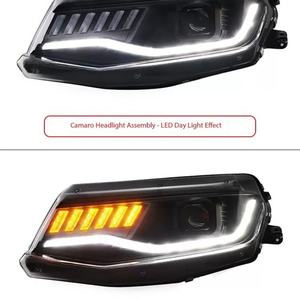 Conjunto de Faros Delanteros LED DRL Modificados para Chevrolet Camaro 2016-2023, Nuevo Estado, Temperatura de Color de 6000k - Product Image 6