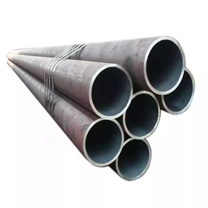 Прямой поставка с завода, горячая отделка <span class=keywords><strong>Q235</strong></span> <span class=keywords><strong>Q345</strong></span> 12 дюймов, Sch 120 ASTM, стандартная углеродистая бесшовная стальная труба, труба API - Product Image 1