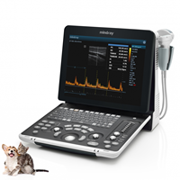 Ecógrafo Veterinario Portátil Mindray DP50 en Blanco y Negro con Sonda Microconvexa 65C15EA para Clínica Veterinaria y Hospital
