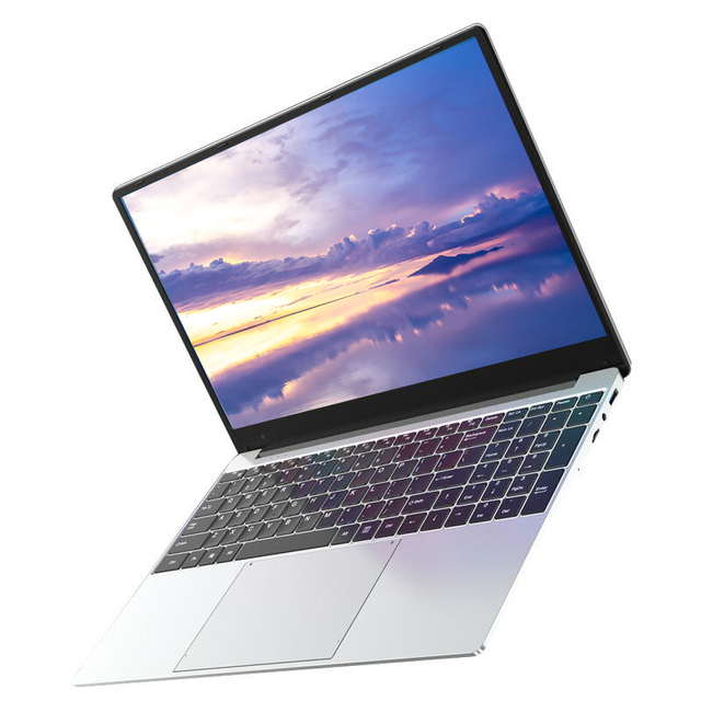 15.6 Inches Silm Laptop Win10/11 System 6GB RAM Memory Inter N4000 128GB 256GB 512GB 1TB SSD Business Laptop