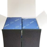 Éponge abrasive flexible 3M modèle 6112578 en oxyde d'aluminium 5x3,9 pouces, emballage boîte de 50 pièces
