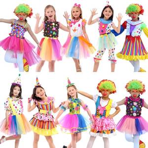 Disfraz de Payaso Travieso para Fiesta de Purim, Halloween, Circo, Parque de Atracciones, Cosplay, Carnaval, Niños y Niñas - Product Image 1