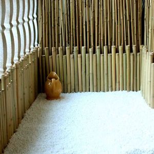 Bán buôn gỗ không thấm nước tre <span class=keywords><strong>Composite</strong></span> hàng rào tấm bảng đồ gỗ ngoài trời được sử dụng cho vườn riêng tư WPC hàng rào - Product Image 2