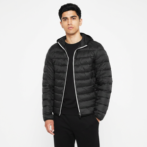 Men's Custom Fashion Style <b>Warm</b> Puffer Jacket <b>Waterproof</b> Streetwear with Custom Logo OEM Design Polyester Puffer Jackets - Product Image 1